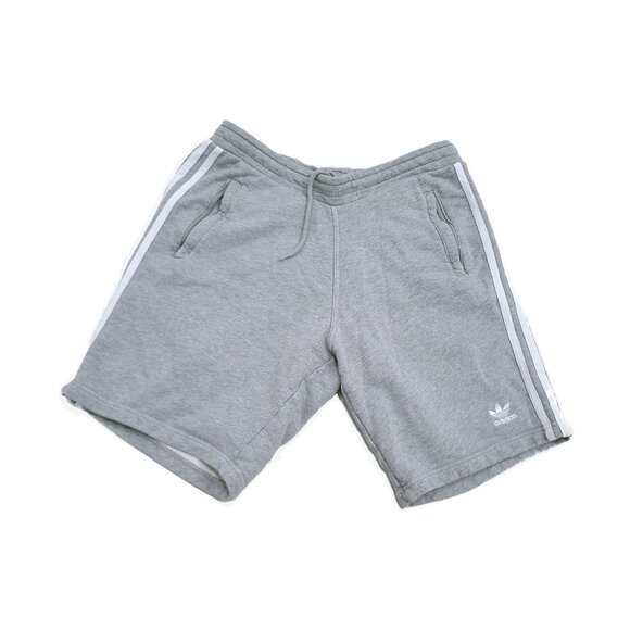 Adidas Gray Oversized Mid-length Shorts (M) - Picture 1 of 5